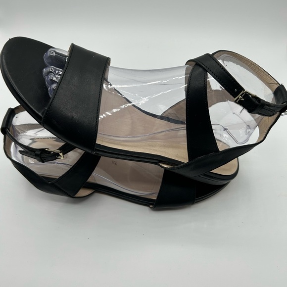 Women’s Cole Haan Grand OP Black Flat Sandals Size 9 1/2 B - Picture 7 of 14